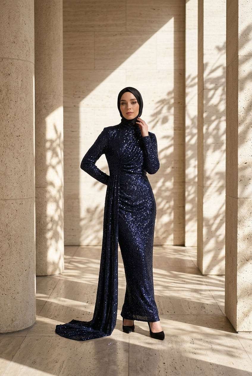 Pailettenkleid